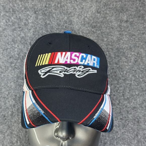 Vintage (Y2K) NASCAR Racing Fan Cup StrapBack Hat / Cap OSFA Embroidered Rare Os - Picture 2 of 8